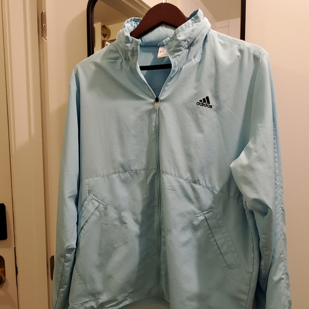 Womens Vintage Adidas Track Jacket Size Large